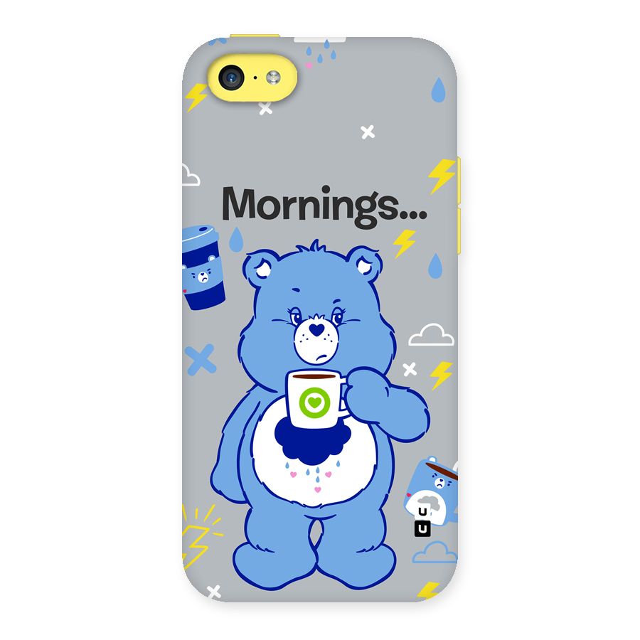 Morning Bear Back Case for iPhone 5C