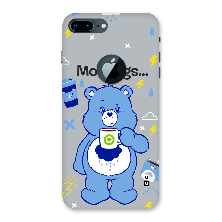 Morning Bear Back Case for iPhone 7 Plus Logo Cut
