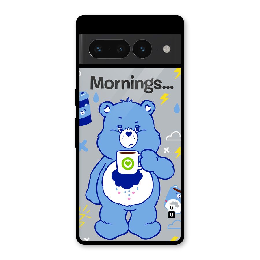 Morning Bear Glass Back Case for Google Pixel 7 Pro