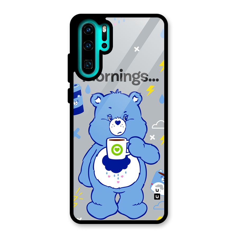 Morning Bear Glass Back Case for Huawei P30 Pro