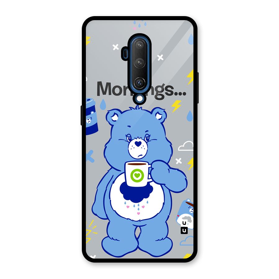 Morning Bear Glass Back Case for OnePlus 7T Pro