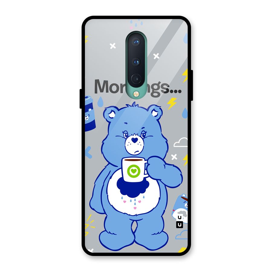 Morning Bear Glass Back Case for OnePlus 8