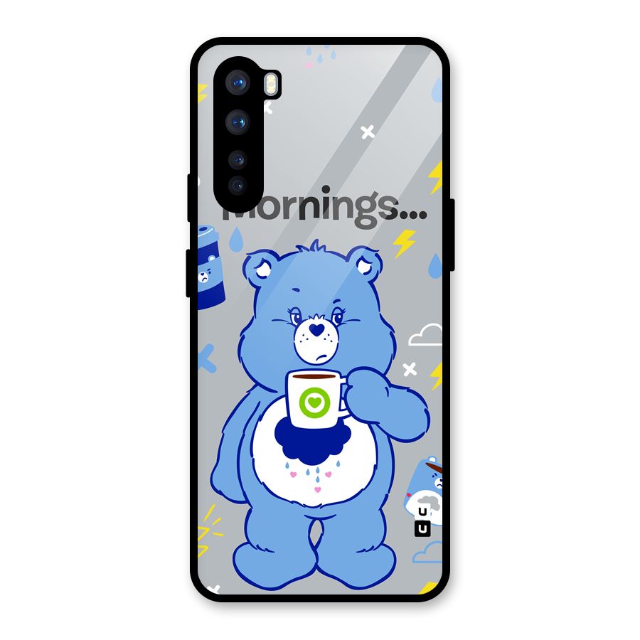 Morning Bear Glass Back Case for OnePlus Nord