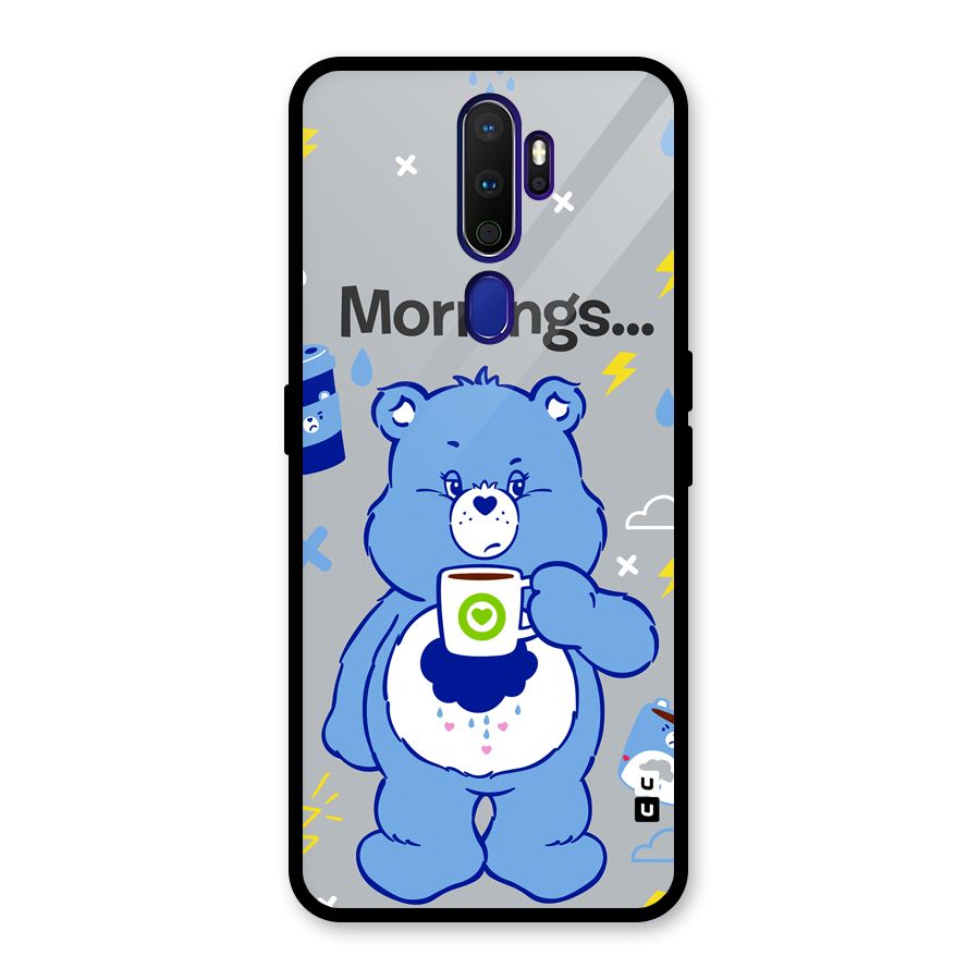 Morning Bear Glass Back Case for Oppo A9 (2020)