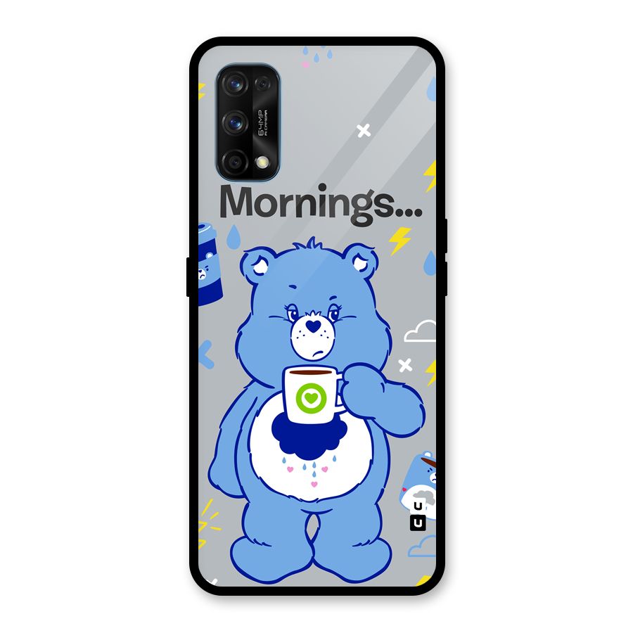 Morning Bear Glass Back Case for Realme 7 Pro