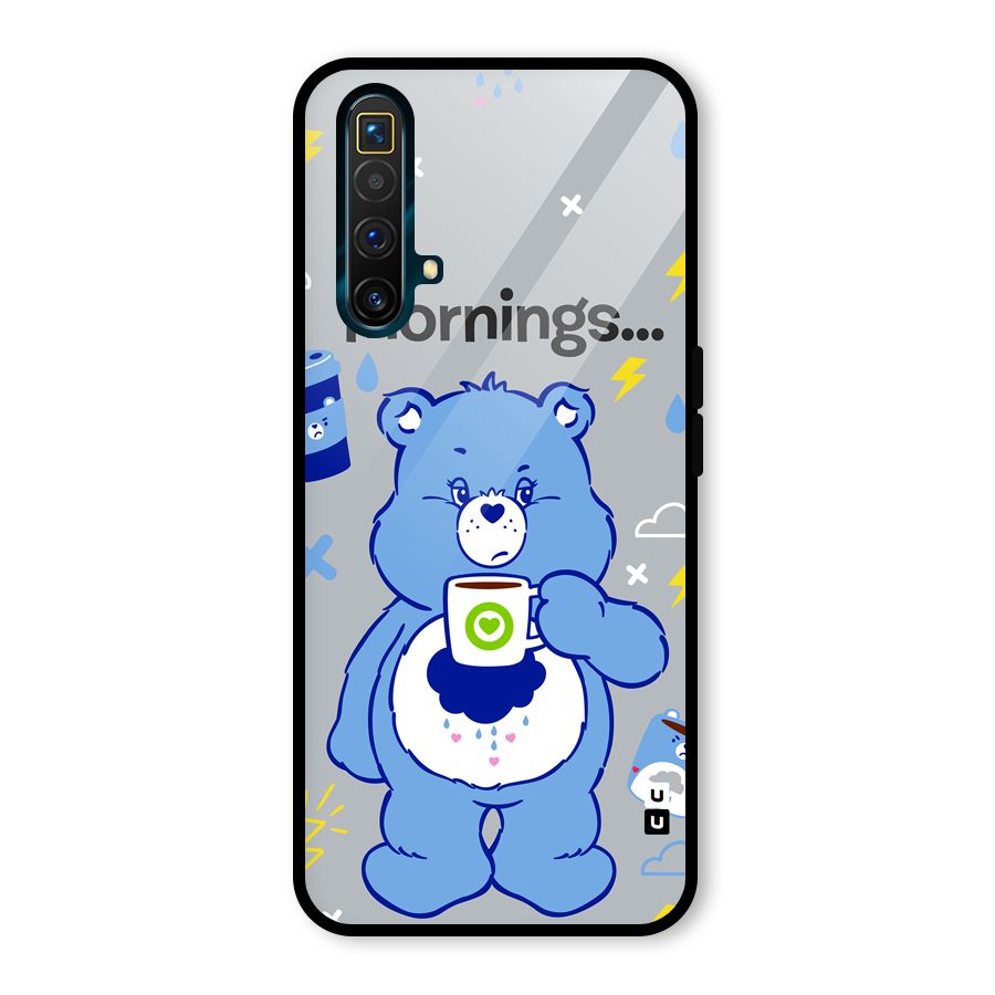 Morning Bear Glass Back Case for Realme X3