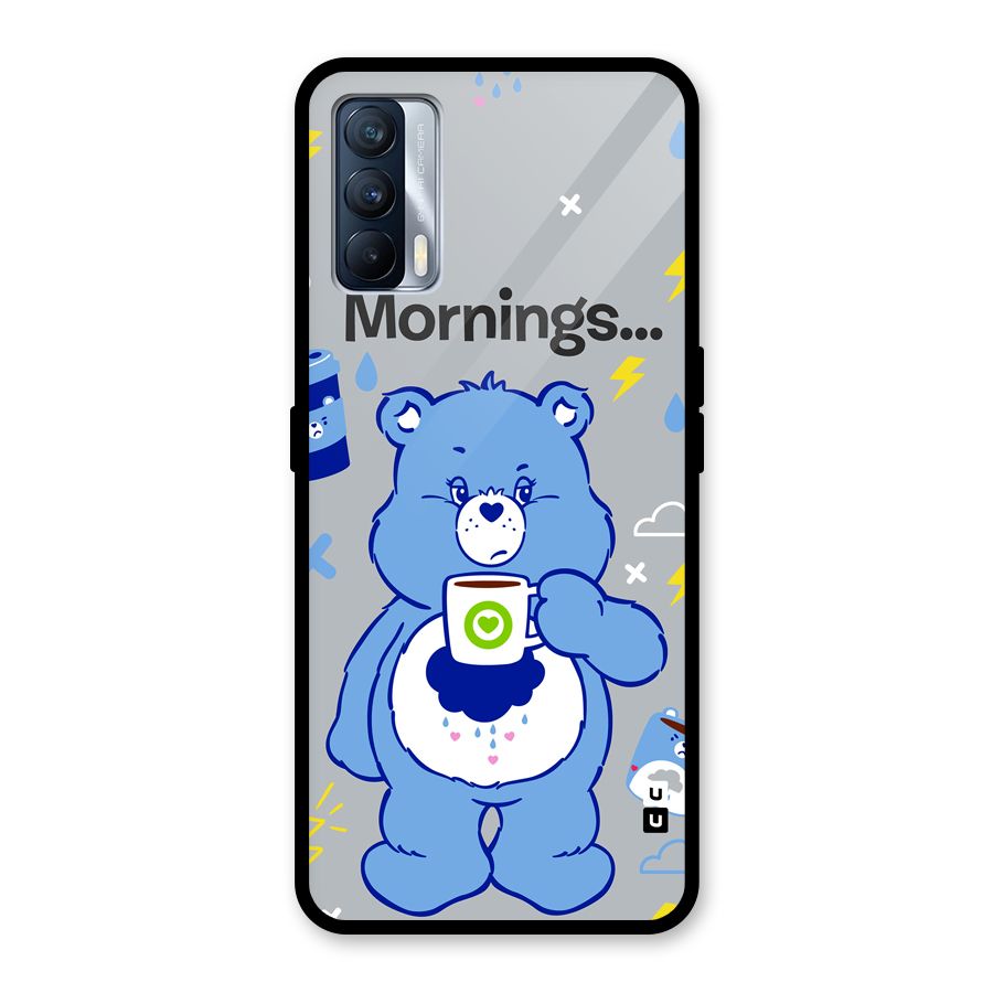 Morning Bear Glass Back Case for Realme X7