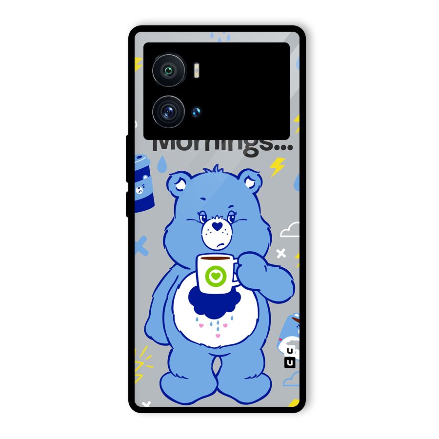 Morning Bear Glass Back Case for Vivo iQOO 9 Pro
