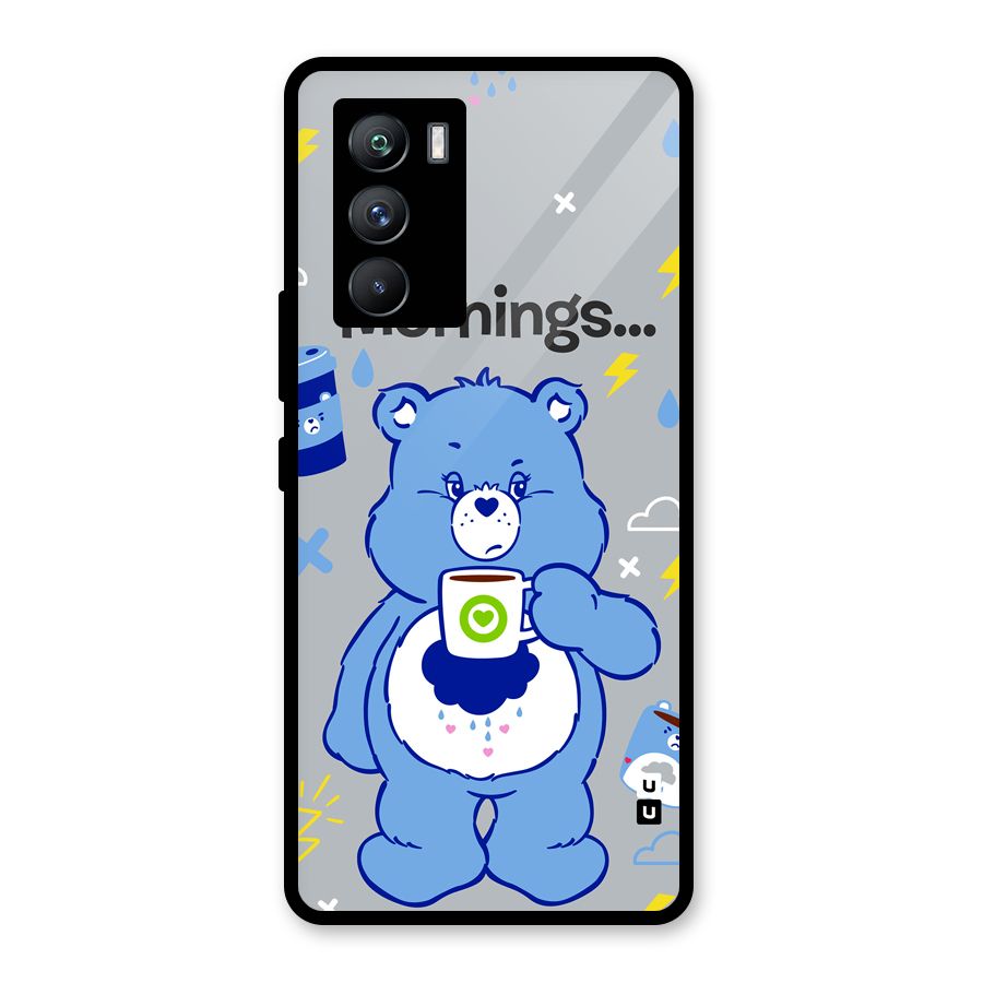 Morning Bear Glass Back Case for Vivo iQOO 9 SE