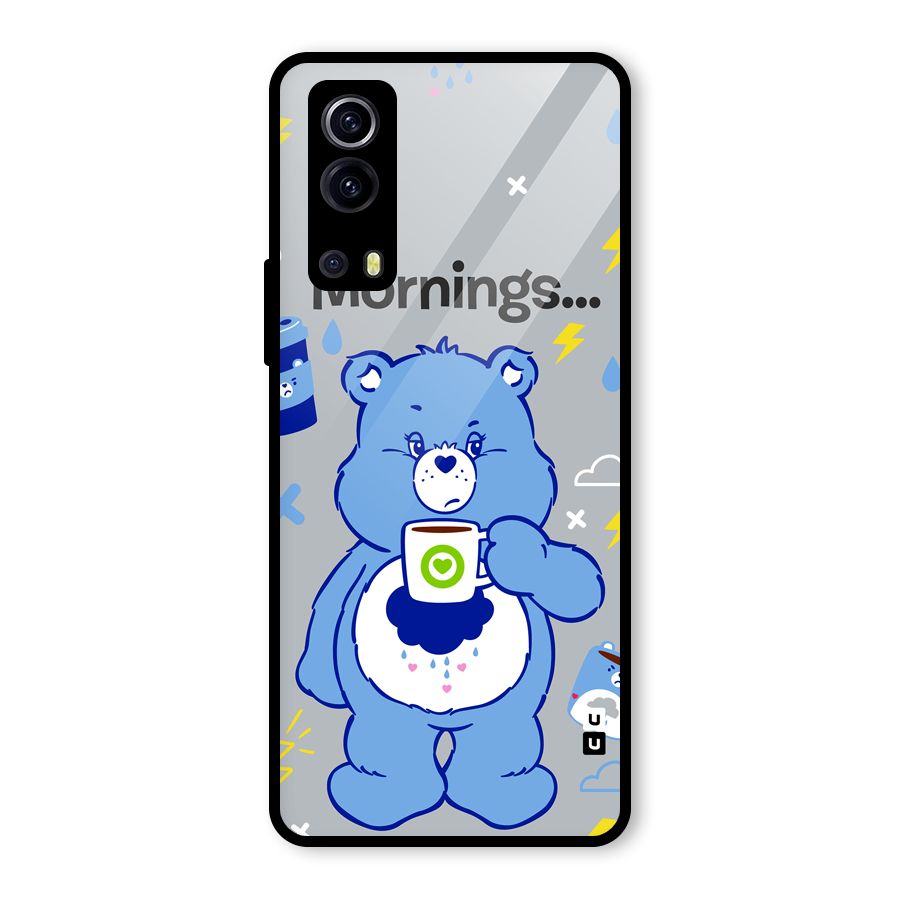 Morning Bear Glass Back Case for Vivo iQOO Z3
