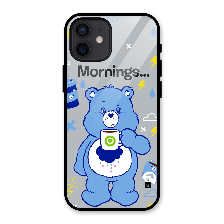 Morning Bear Glass Back Case for iPhone 12