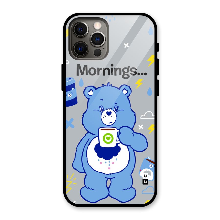 Morning Bear Glass Back Case for iPhone 12 Pro