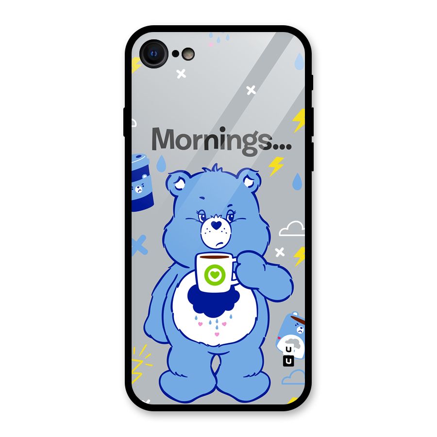 Morning Bear Glass Back Case for iPhone 7