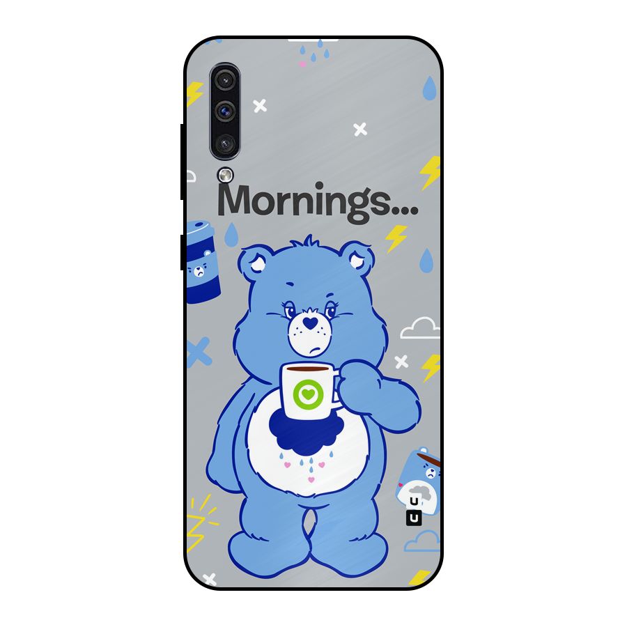 Morning Bear Metal Back Case for Galaxy A50