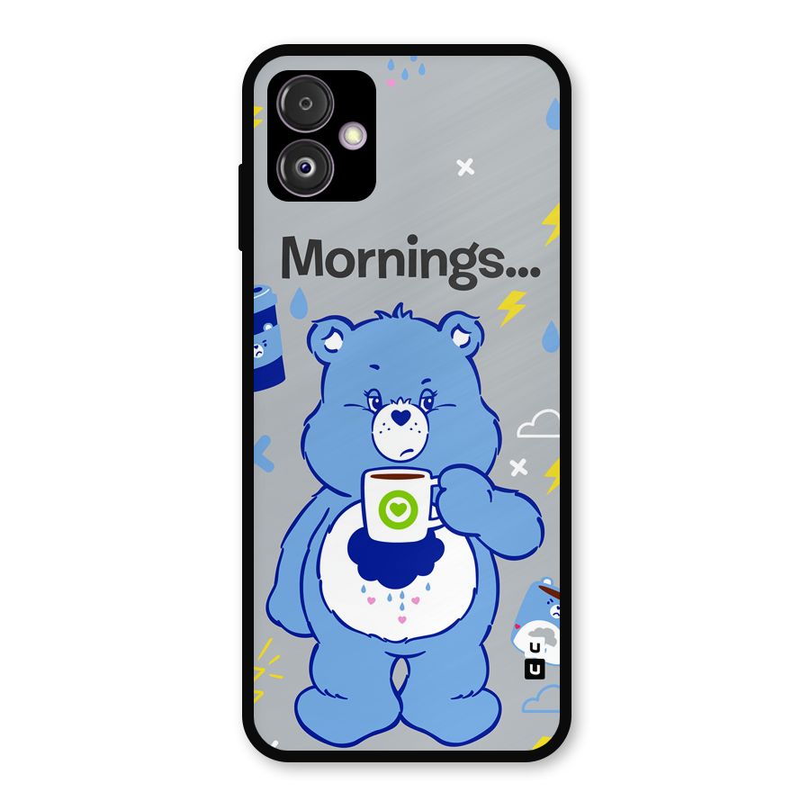 Morning Bear Metal Back Case for Galaxy F14