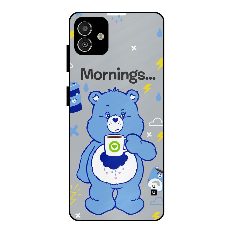 Morning Bear Metal Back Case for Galaxy M13 5G