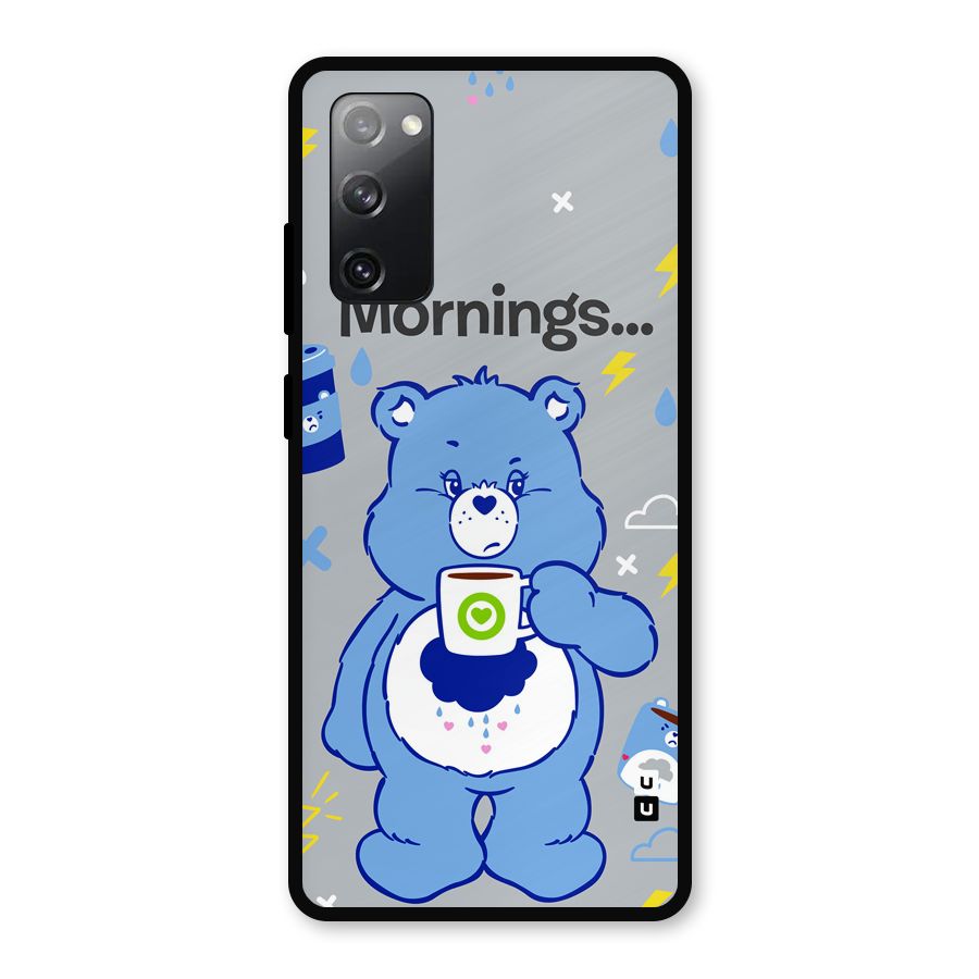 Morning Bear Metal Back Case for Galaxy S20 FE 5G