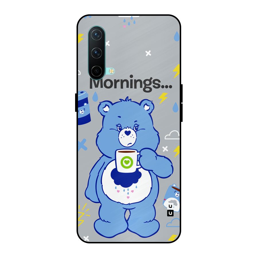 Morning Bear Metal Back Case for OnePlus Nord CE 5G