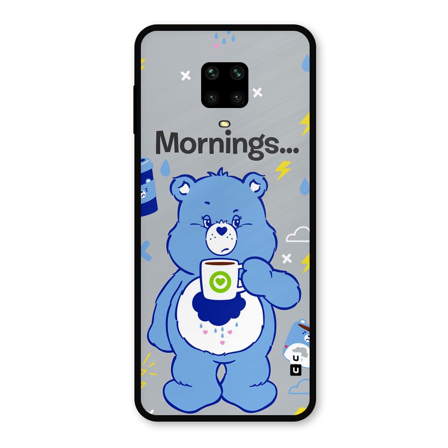 Morning Bear Metal Back Case for Poco M2