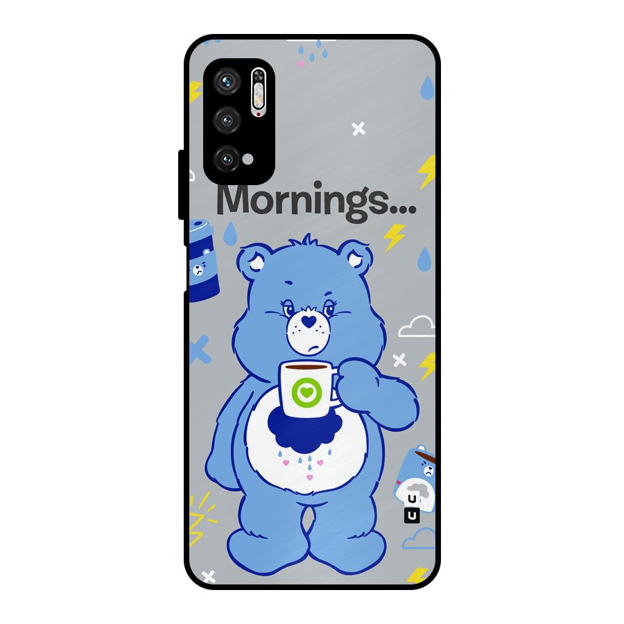 Morning Bear Metal Back Case for Poco M3 Pro 5G