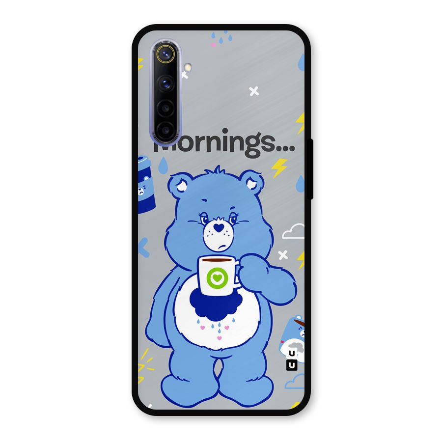 Morning Bear Metal Back Case for Realme 6i