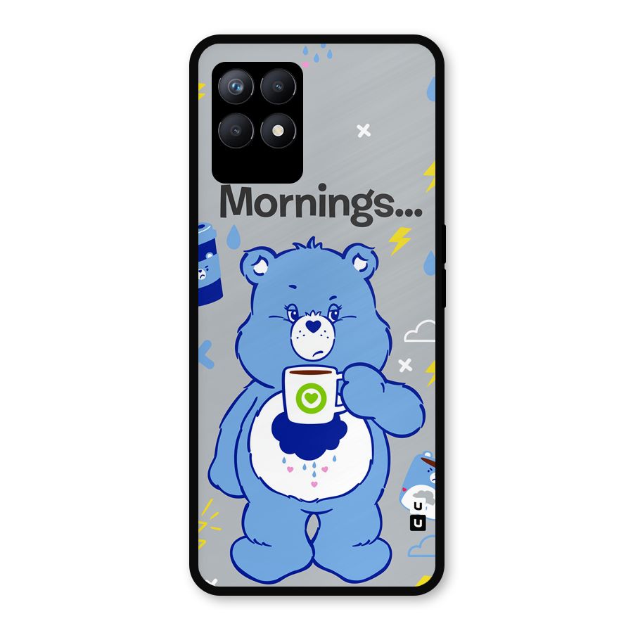 Morning Bear Metal Back Case for Realme Narzo 50