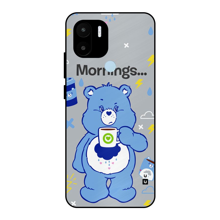 Morning Bear Metal Back Case for Redmi A1 Plus