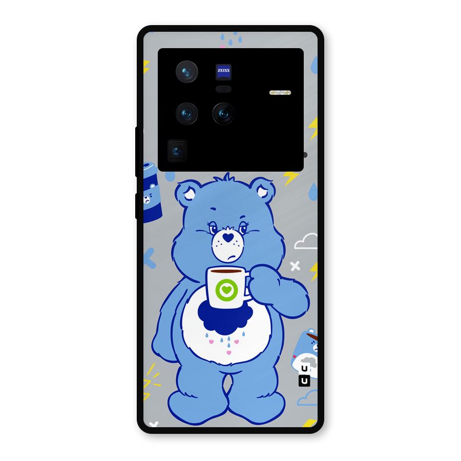 Morning Bear Metal Back Case for Vivo X80 Pro