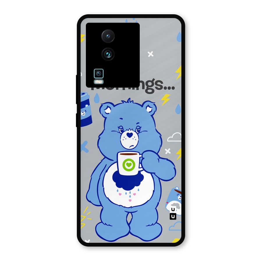 Morning Bear Metal Back Case for iQOO Neo 7