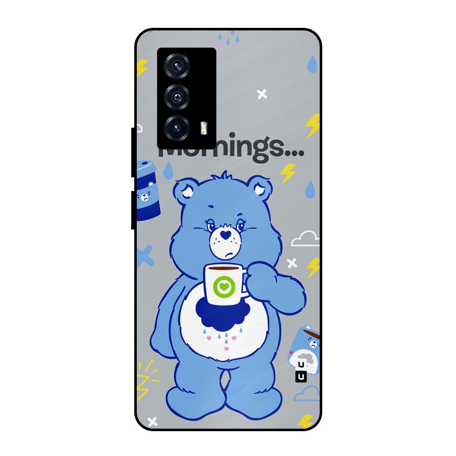 Morning Bear Metal Back Case for iQOO Z5