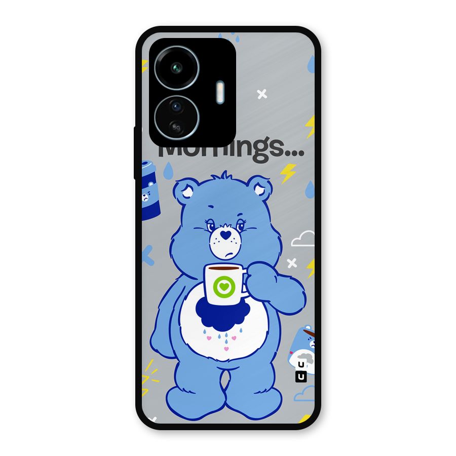Morning Bear Metal Back Case for vivo iQOO Z6 Lite 5G
