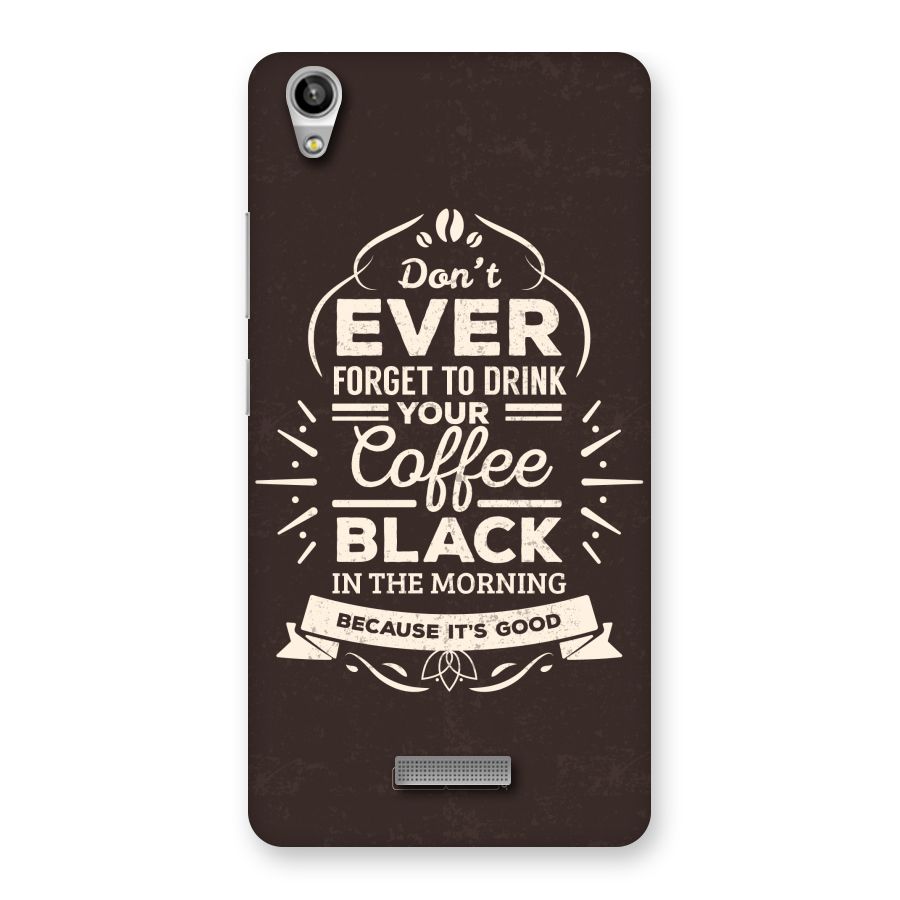 Morning Coffee Love Back Case for Lava-Pixel-V1
