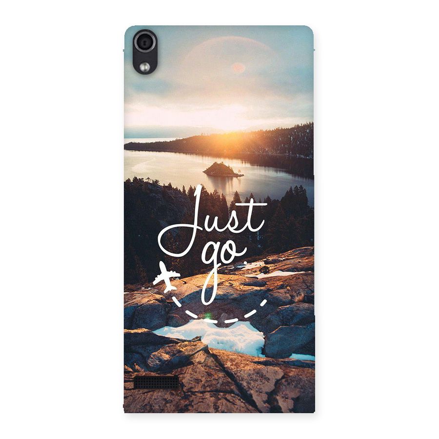 Morning Just Go Back Case for Ascend P6