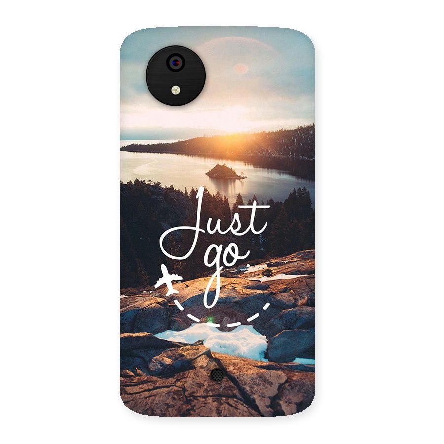 Morning Just Go Back Case for Canvas A1  AQ4501