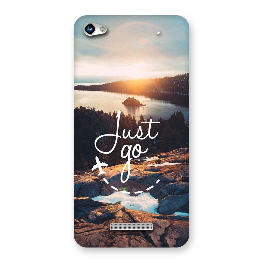 Morning Just Go Back Case for Canvas Hue 2 A316