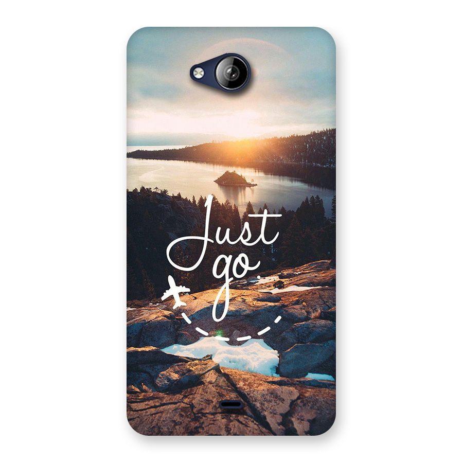 Morning Just Go Back Case for Canvas Play Q355