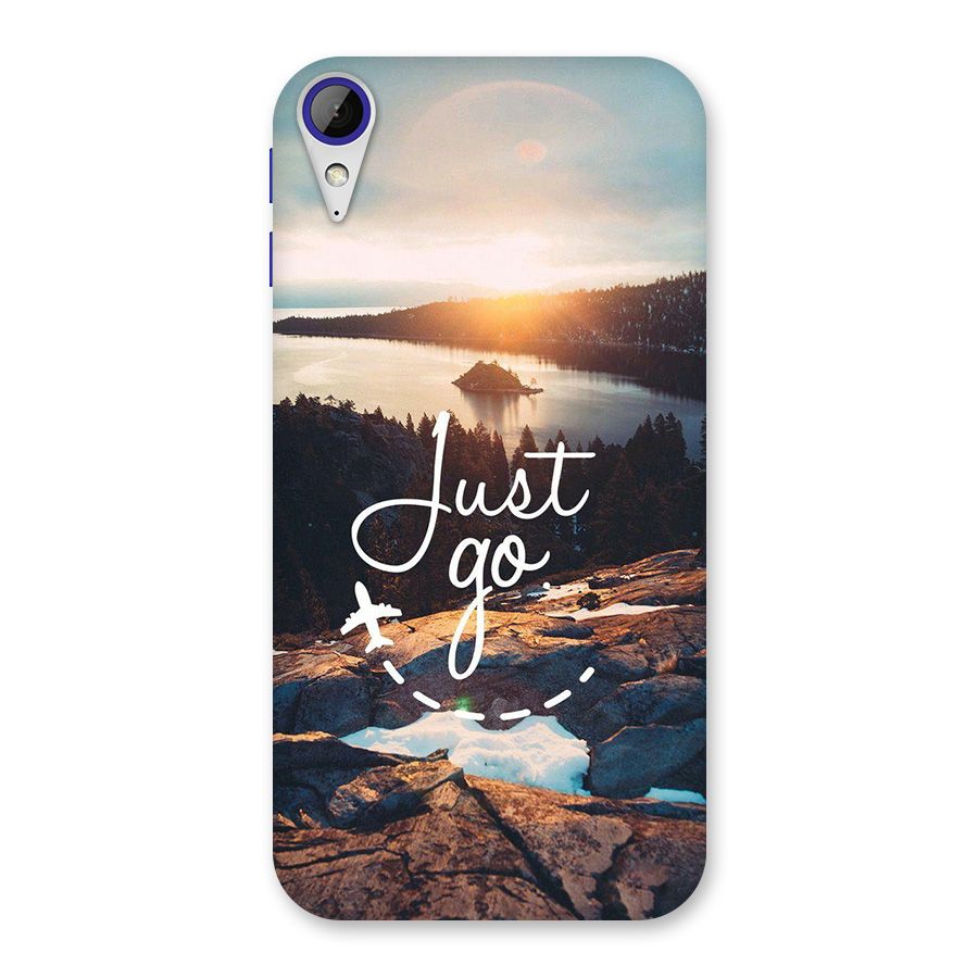 Morning Just Go Back Case for Desire 830