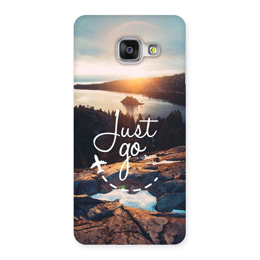 Morning Just Go Back Case for Galaxy A3 (2016)