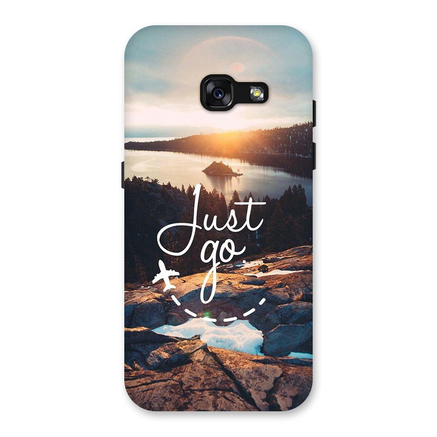 Morning Just Go Back Case for Galaxy A3 (2017)