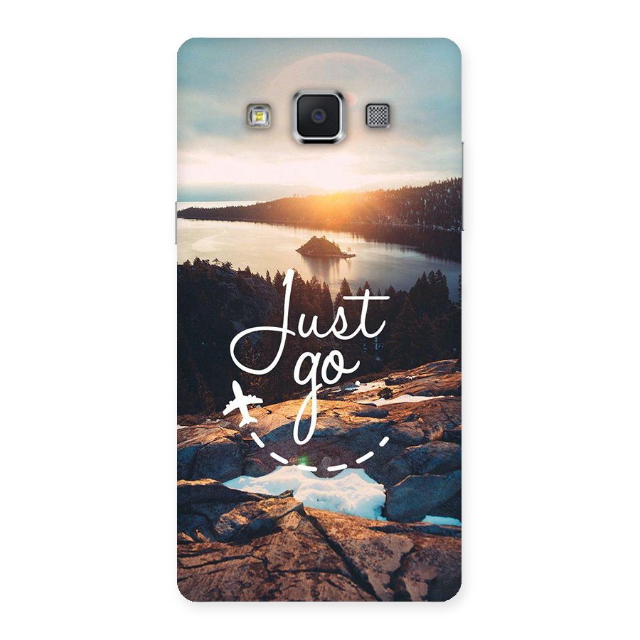 Morning Just Go Back Case for Galaxy A5
