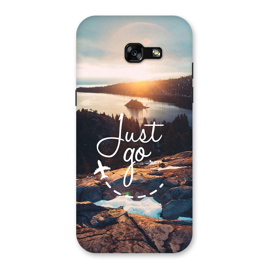Morning Just Go Back Case for Galaxy A5 2017