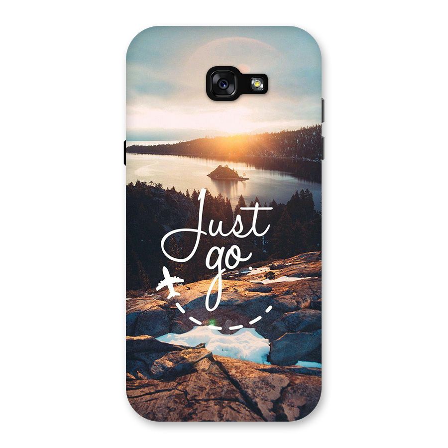 Morning Just Go Back Case for Galaxy A7 (2017)