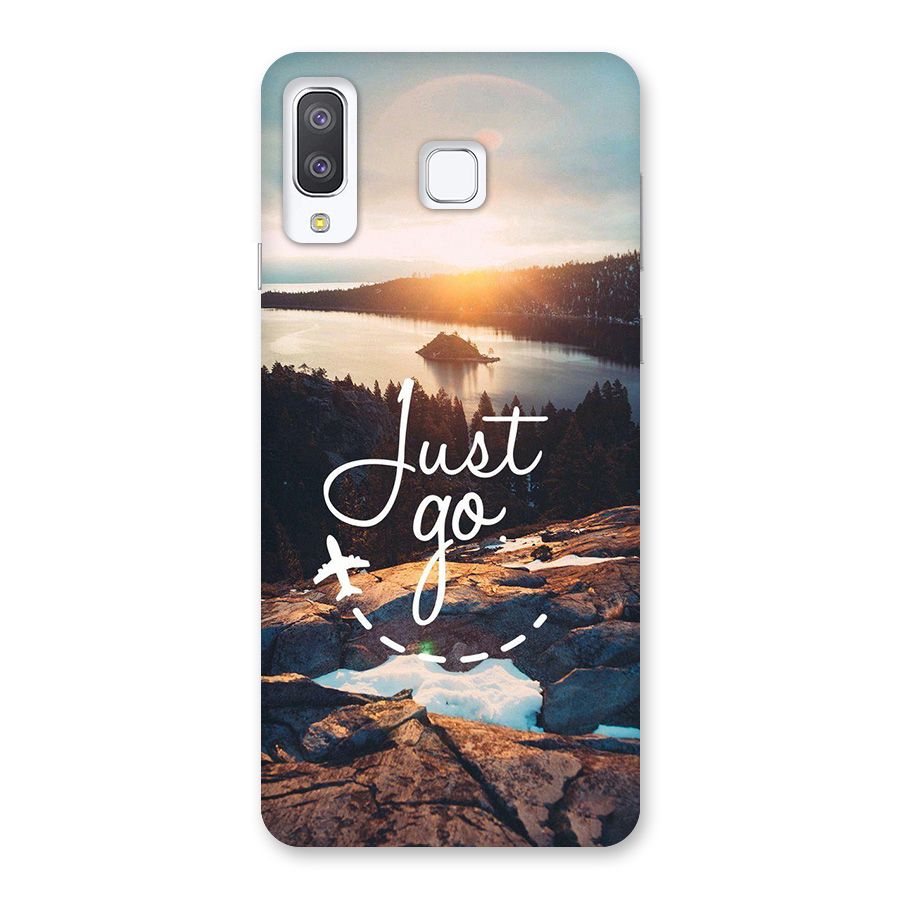 Morning Just Go Back Case for Galaxy A8 Star