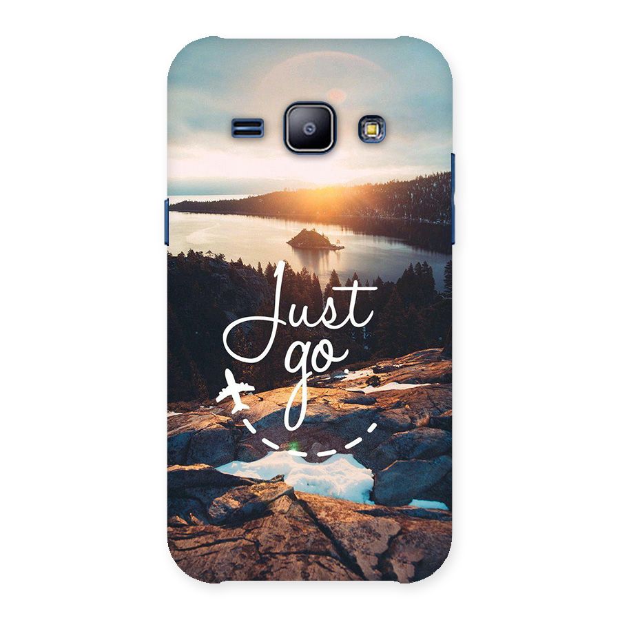 Morning Just Go Back Case for Galaxy J1
