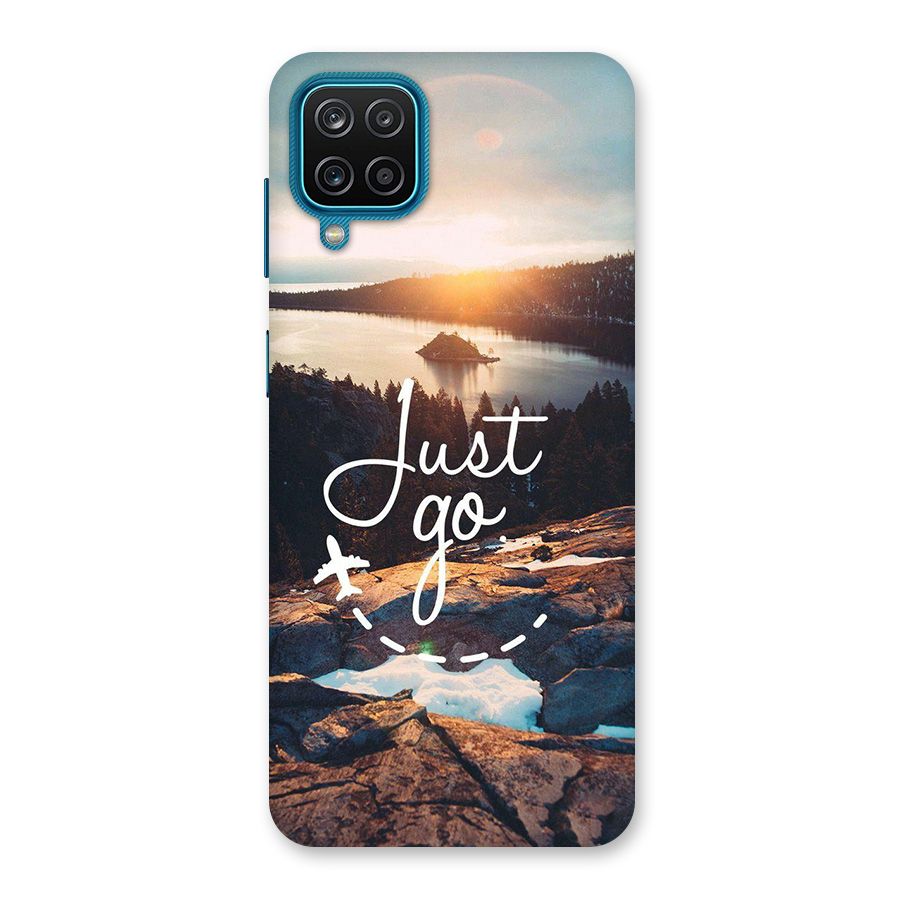 Morning Just Go Back Case for Galaxy M12