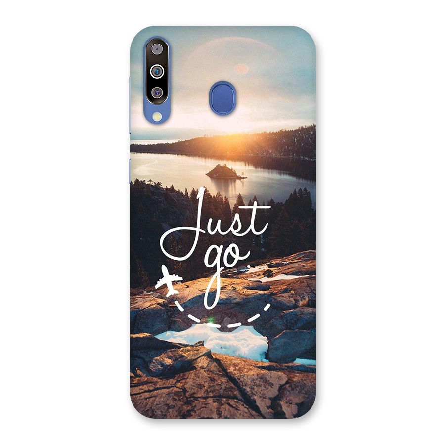 Morning Just Go Back Case for Galaxy M30