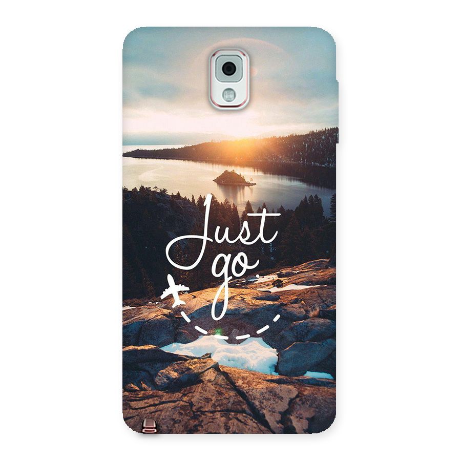 Morning Just Go Back Case for Galaxy Note 3