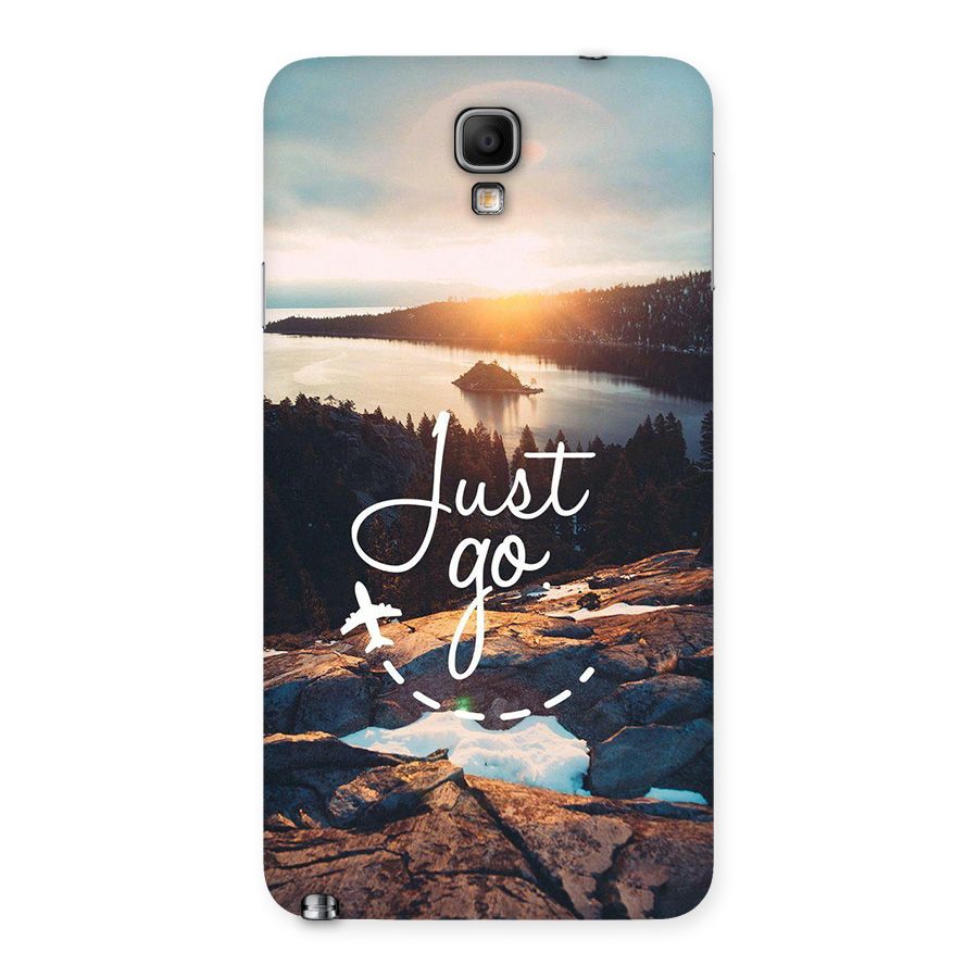 Morning Just Go Back Case for Galaxy Note 3 Neo
