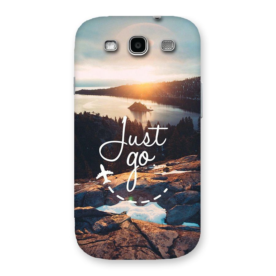 Morning Just Go Back Case for Galaxy S3