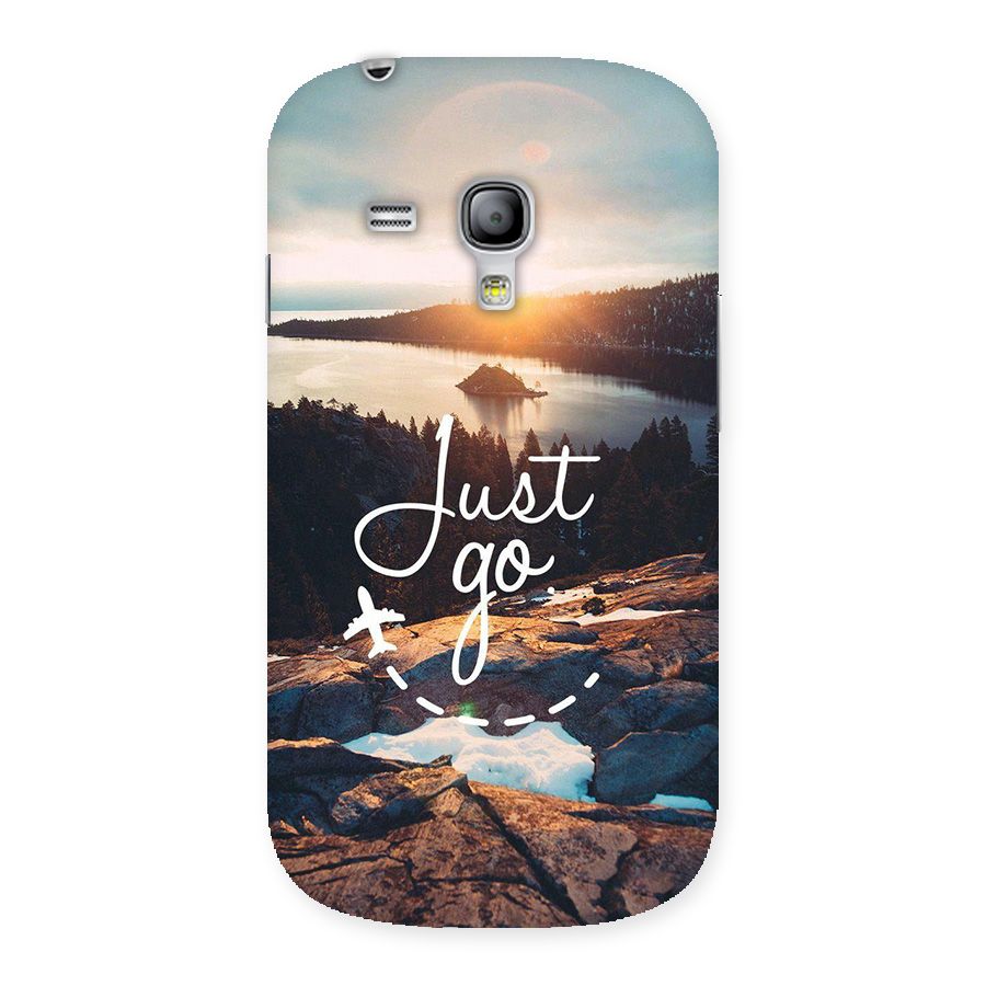 Morning Just Go Back Case for Galaxy S3 Mini